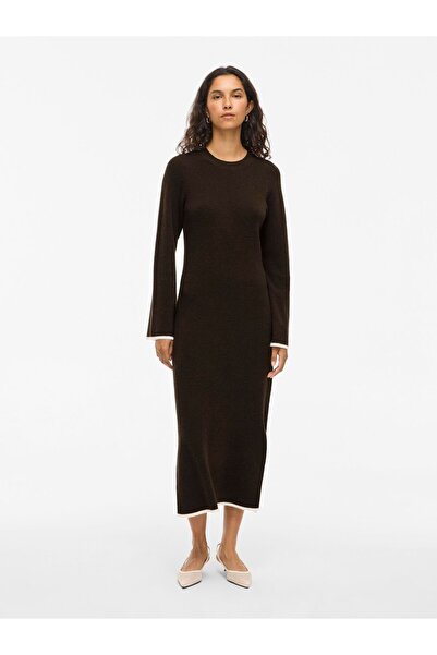 VILA Maxikleid VIKERRY Gestricktes