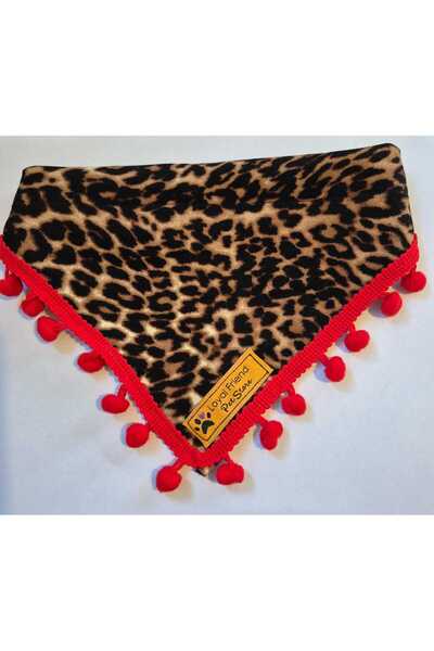 Loyal Friend Store köpek fular leopar desenli 20-30 cm