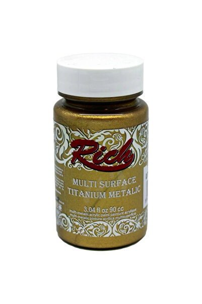 Rich Supertrend Multi Surface Titanium Metalik Boya 90 cc. 2524 ANTİK ALTIN