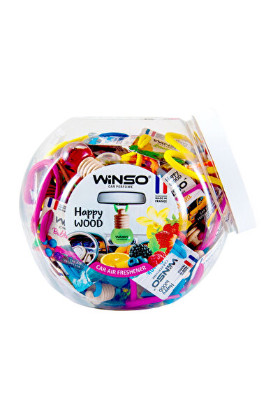 Winso Odorizant Happy Wood 5,5 ml Mix (paper card, 40 pcs. in plastic jar)