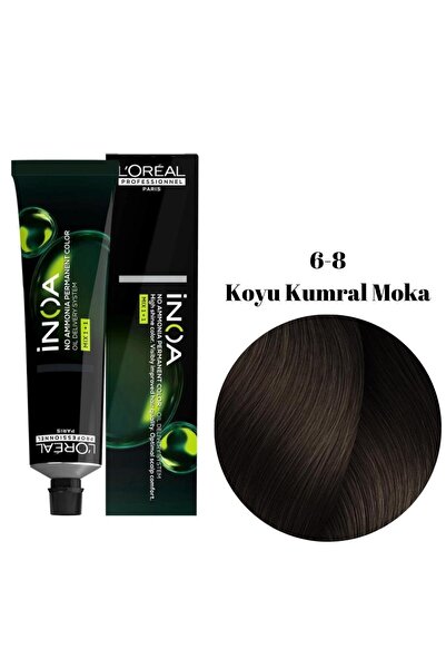 İNOA Tüp Boya 60ml. 6-8 Koyu Kumral Moka