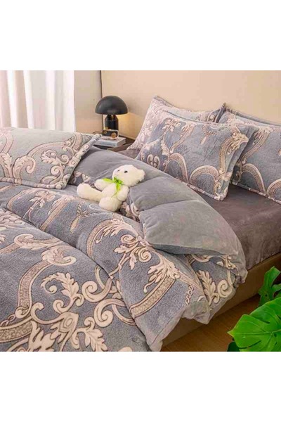 CHIRASO CHIRASO, COCOLINO Bedding 1 person Classic Sheet 160x230cm, Duvet Cover 160x210cm, 2 Pillowcases