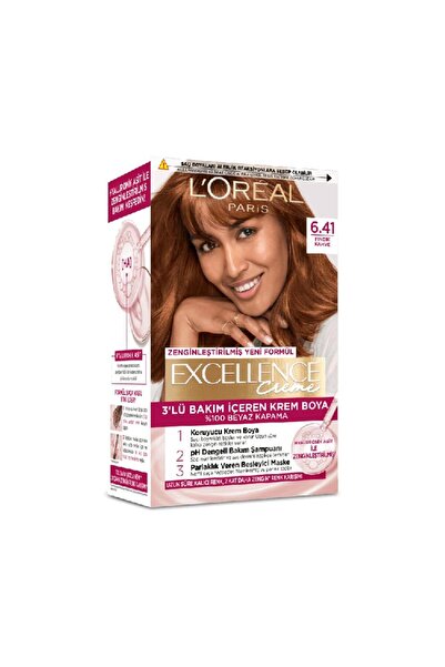 LORE Loreal Excellence Boya 6-41 Fındık Kahve