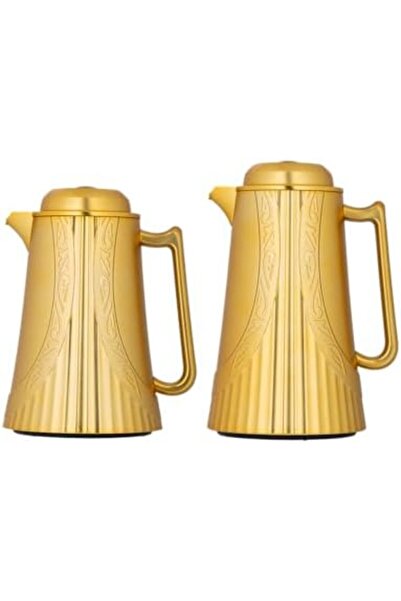 ALSAIF Garita Thermal Flask for Coffee and Tea, Set of Two, Leak-Proof, Maintains Hot Beverage Temperature,