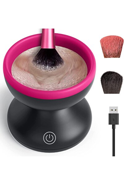 Arabest جهاز تنظيف فرش المكياج الكهربائي، جهاز تنظيف مستحضرات التجميل المحمول...