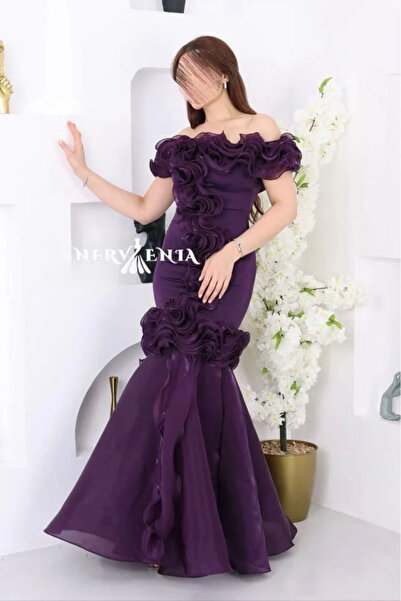 narvenia فستان أماثيست غريس جيبون