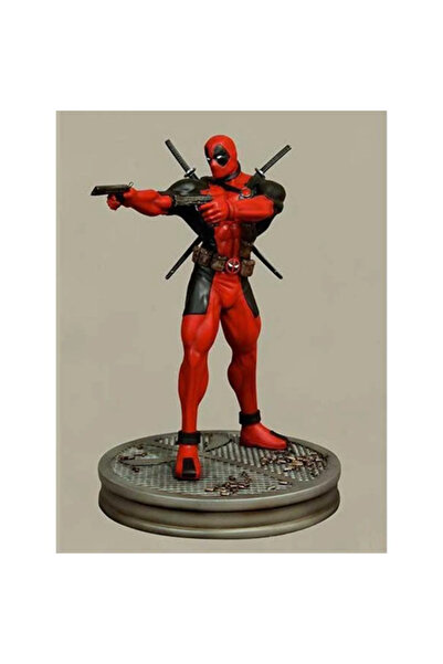 Hcg Marvel VS Capcom 3 Deadpool Statue Set Figure Hollywood Collectibles Group