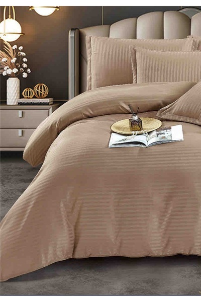 CHIRASO Premium Damask Linen, Classic Sheet 155x230cm, Duvet Cover 155x205cm, 2 Pillowcases