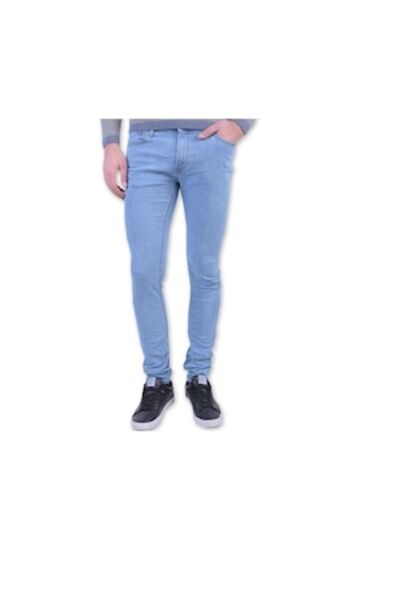 Jack & Jones Blugi bărbătești 724 Skinny, denim albastru, mărimea 31