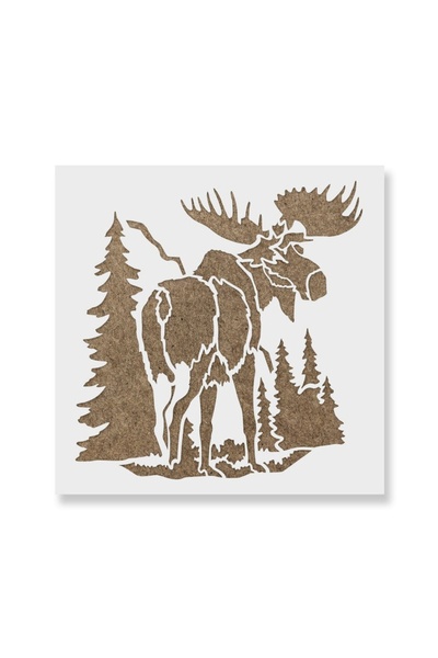 Maxrom Sablon Perete vopsire, tencuiala 0.7mm Elan în Pădure model MXSP7407, ...