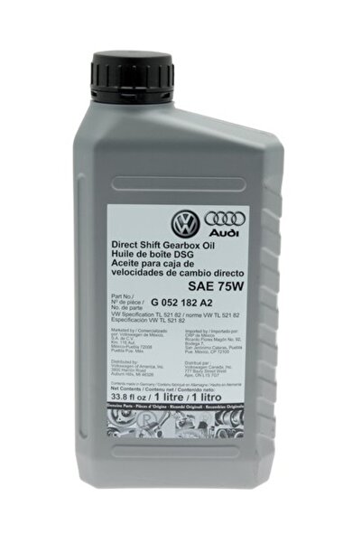 VW-Audi OE Ulei G052182A2 pentru cutie viteze DSG VW Group 75W, volum 1 litru...