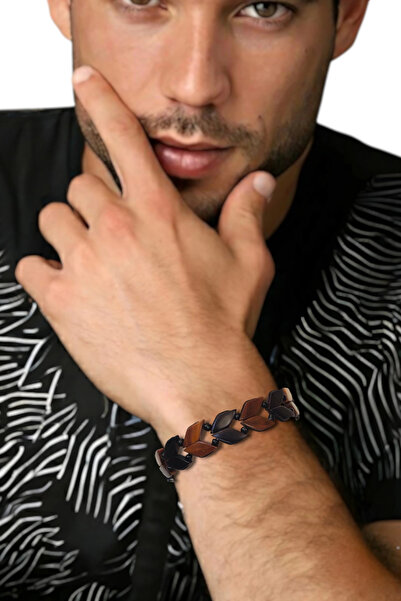 Pozitif Doğal Taş Original Kuka Men's Bracelet 642-1
