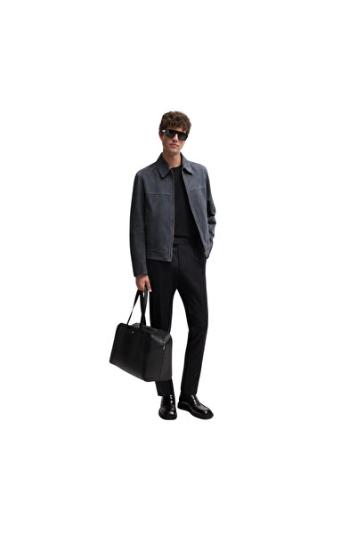 Hugo Boss Boss Erkek Cep Detaylı Fermuar Kapamalı Uzun Kollu Ceket 50510178-412