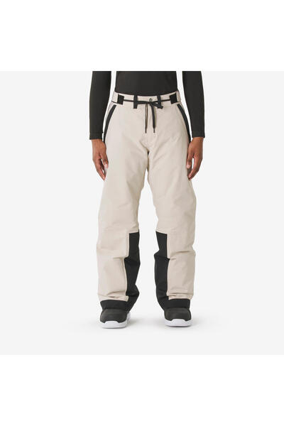 Decathlon بنطلون التزلج/التزلج على الجليد للرجال من Dreamscape - بيج - SNB 500