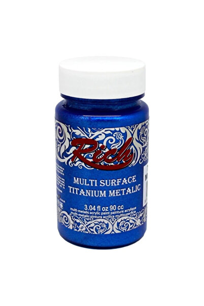 Rich Supertrend Multi Surface Titanium Metalik Boya 90 cc. 2562 MAVİ