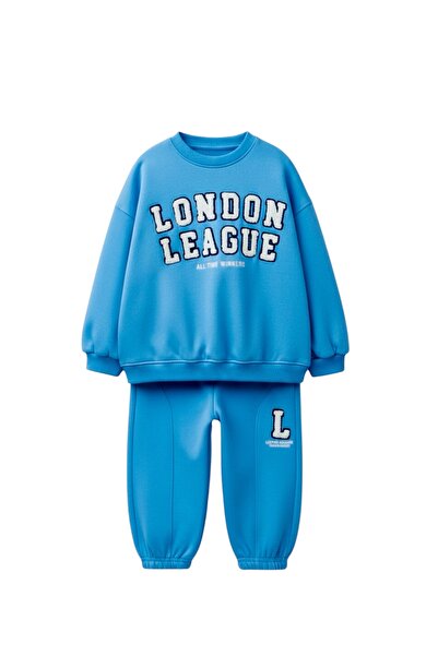 Daisy Dolly Unisex Embroidery Detailed 3 Thread Suit Without Shawl