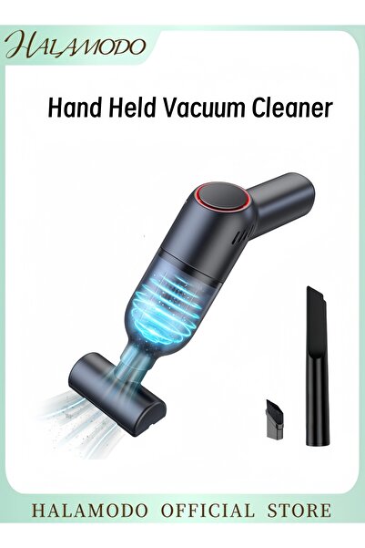 HALAMODO مكنسة كهربائية محمولة باليد مكنسة كهربائية لاسلكية محمولة باليد مكنس...