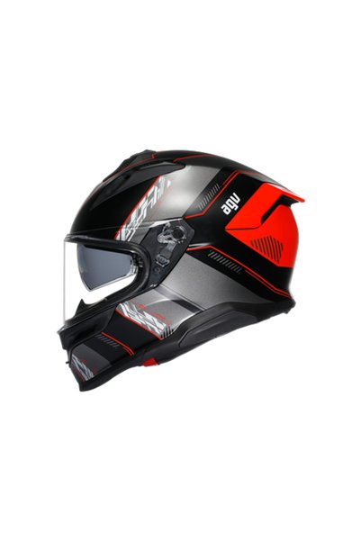 AGV K7 MPLK Kyber Matt Black Red Kapalı Kask