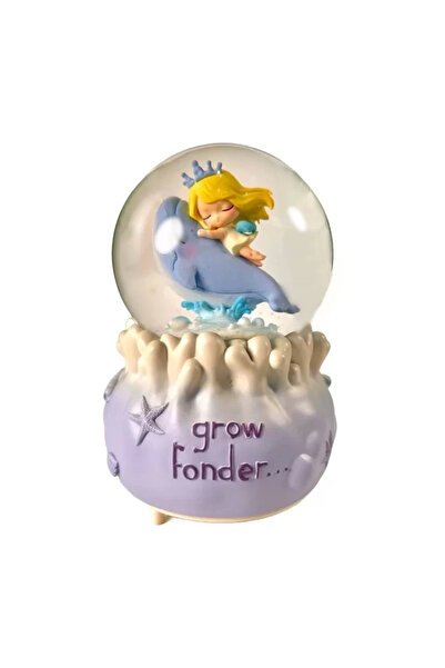 Angel Of Life Snow Globe Medium Llm-Hdy0307