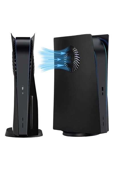 Arabest Faceplate for PS5 with Cooling Vent Face Plate Console Cover for Disc Edition DOBEWINGDELOU Replacem