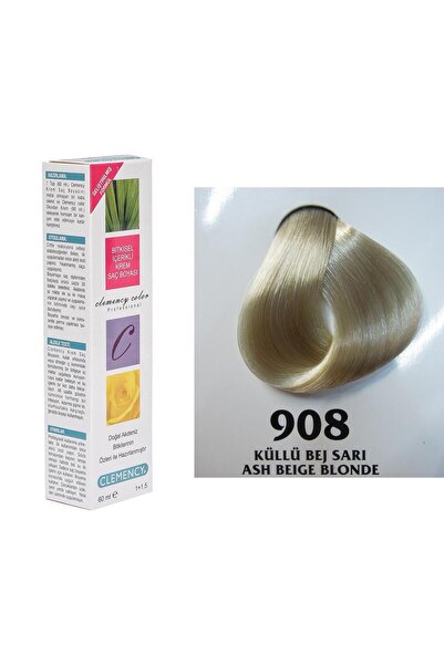 Clemency Tüp Boya 60ml. 908 Küllü Bej Sarı