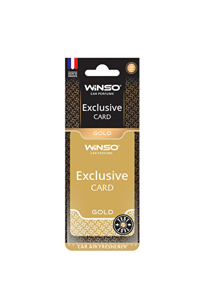 Winso Odorizant Exclusive Card Auriu