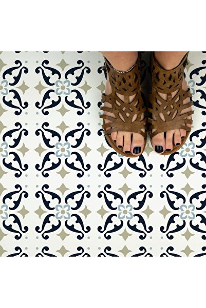 Maxrom Sablon Perete vopsire, tencuiala 0.7mm Susanna Tile Stencil Refolosibil, model MXSP7278, 700 x 700 m