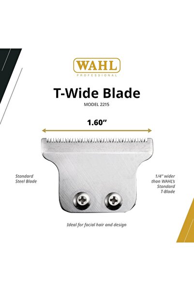 Wahl Professional T-Wide Adjustable Trimmer Blade Set - 2215