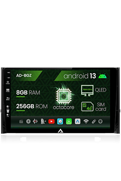 AutoDrop Navigatie Skoda Kodiaq, Android 13, Z-Octacore / 8GB RAM + 256GB ROM...