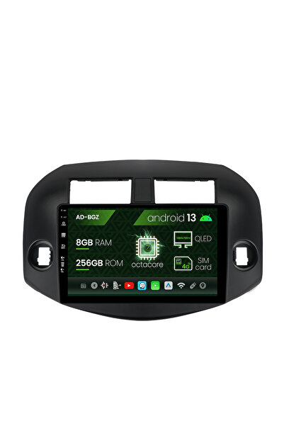 AutoDrop Navigatie Toyota RAV4 (2005-2013), Android 13, Z-Octacore / 8GB RAM ...