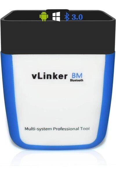Vgate vLinker BM OBD2 Bluetooth Code Reader, OBDII Scan Tool for Android & Windows (Not iOS)