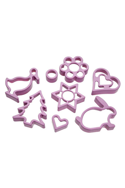 FACKELMANN Set de forme de patiserie 42927, 8 buc., violet