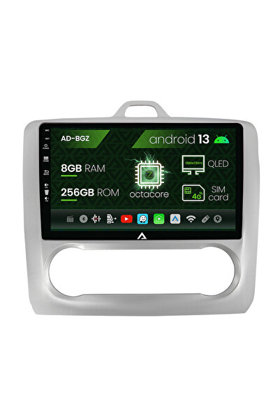 AutoDrop Navigatie Ford Focus MK2 (04-11) Clima automata, Android 13, Z-Octa/...
