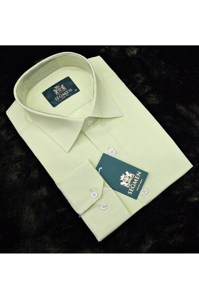 Seğmen Slim Fit Pamuklu Erkek Gömlek