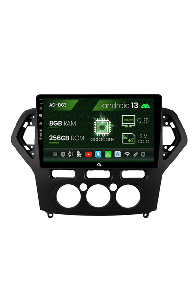 AutoDrop Navigatie Ford Mondeo (07-10) Clima Manuala,Android 13,Z-Octa/8GB RA...