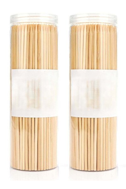 ELEGANT HOME أسياخ خشبية للاستخدام مرة واحدة، 200 قطعة