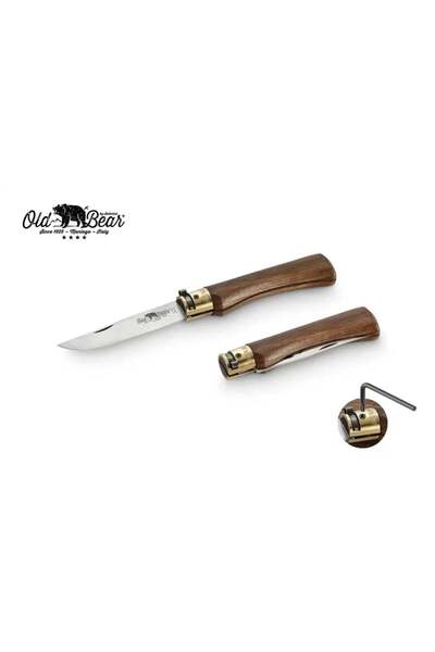 Genel Markalar Antonini 9cm Ceviz Ağacı Saplı Çakı