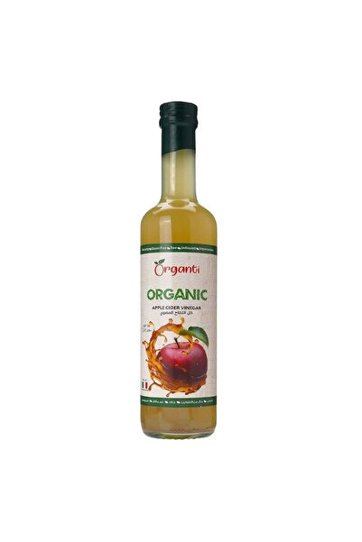 SSC خل التفاح العضوي غير المصفى 500 مل