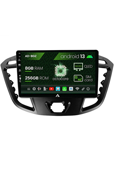 AutoDrop Навигация Ford Transit/Tourneo (2012-2020), Android 13, Z-Octa/8GB R...