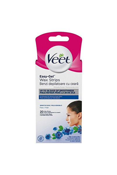 OEM Benzi faciale cu ceară rece cu unt de shea și acai, pachet de 20 - Epilar...