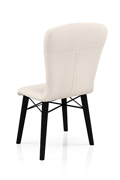 Desire Babyface Safir Chair, one piece, living room, kitchen, velvet fabric upholstery, wood, Black Legs,