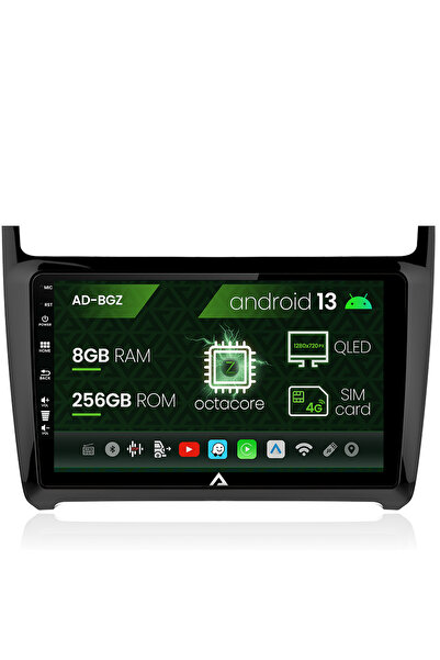 AutoDrop Navigatie Volkswagen Polo (2014+), Android 13, Z-Octacore / 8GB RAM ...