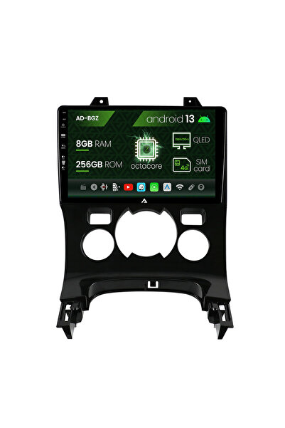AutoDrop Navigatie Peugeot 3008/5008, Android 13, Z-Octacore / 8GB RAM + 256G...