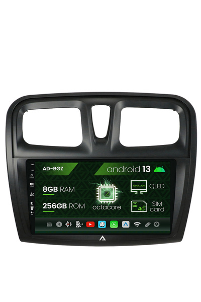AutoDrop Navigatie Dacia Logan / Sandero, Android 13, Z-Octacore / 8GB RAM + ...