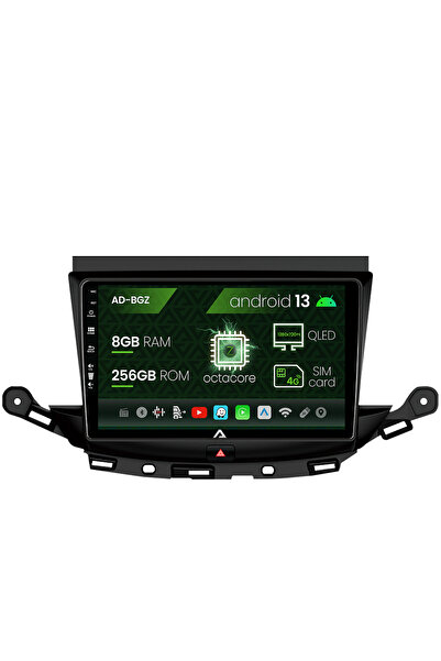 AutoDrop Navigatie Opel Astra K, Android 13, Z-Octacore / 8GB RAM + 256GB ROM...