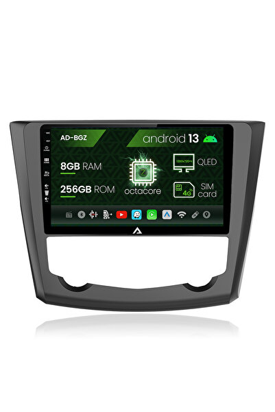 AutoDrop Navigatie Renault Kadjar, Android 13, Z-Octacore / 8GB RAM + 256GB R...