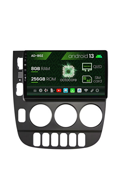 AutoDrop Navigatie Mercedes Benz ML W163 (1998-2005), Android 13, Z-Octa/8GB RAM + 256GB ROM, 9"