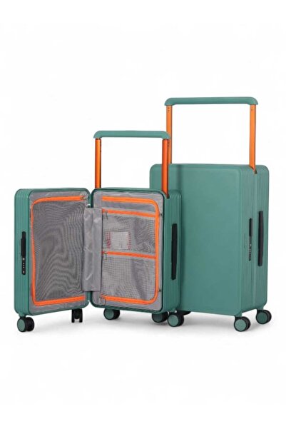 CAPATAN 2-Piece Suitcase Set - Stylish and Modern Polycarbonate -- 25-Inch - 20-Inch - Shatterproof