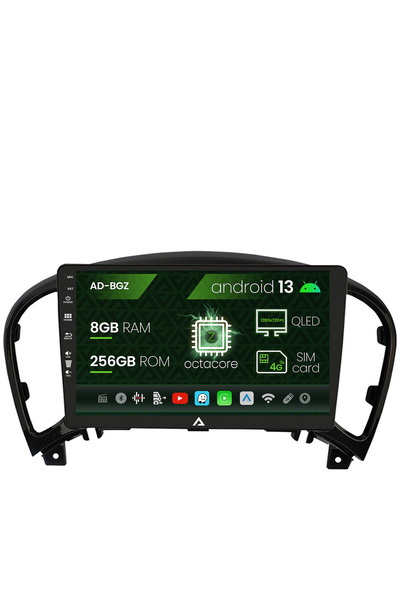 AutoDrop Navigatie Nissan Juke (2010-2015), Android 13, Z-Octacore / 8GB RAM ...