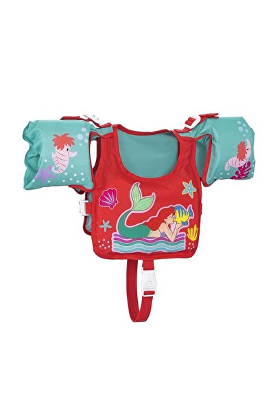 BESTWAY Vesta de inot Bestway, grafica cu Mica Sirena, protectie UV UPF 50+, catarame si curea reglabile,...